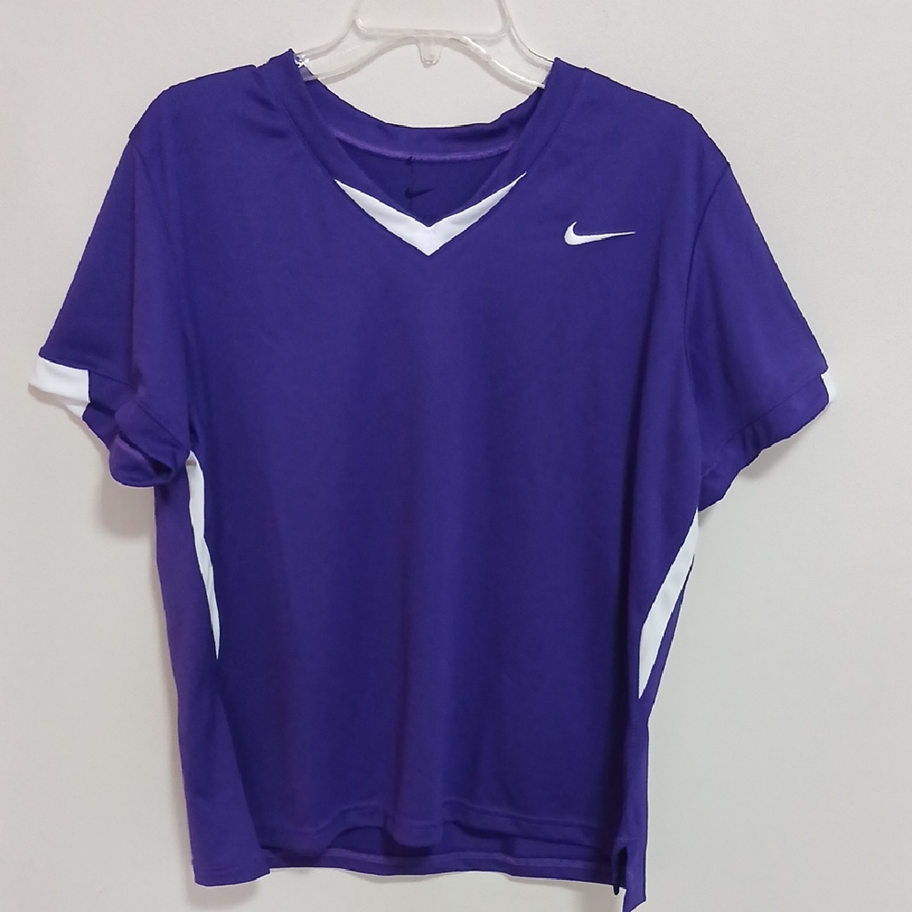 Nike Women's Vivid Purple Jersey Top